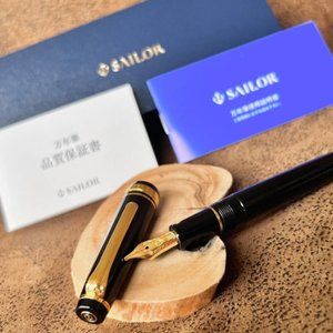 SAILOR Pro Gear Slim Fountain Pen, 14k Music Nib